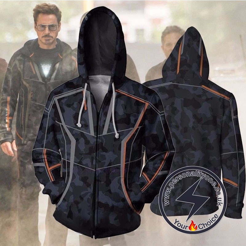 Tony Stark Avengers Infinity War Jacket Hoodies